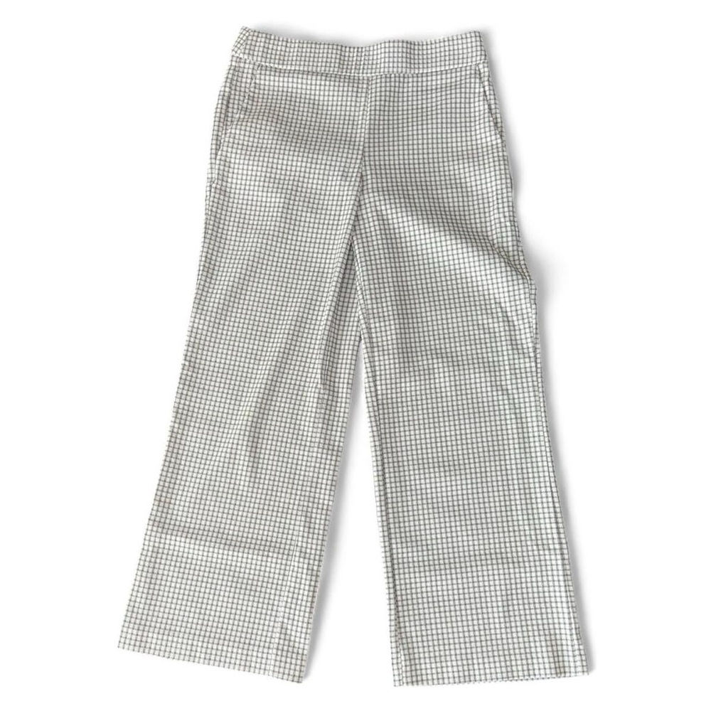 Grey and White Checkered Plaid Meg & Margot Pants Women’s Size Small Bottoms